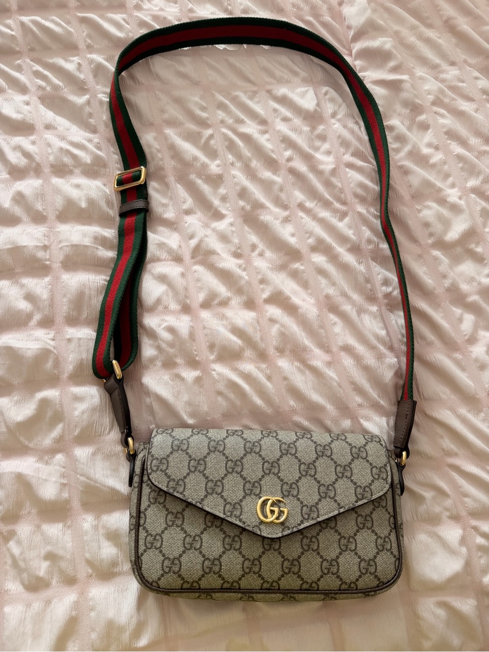 Gucci Ophidia GG Supreme Pochette Crossbody – Excellent Condition – Full Set